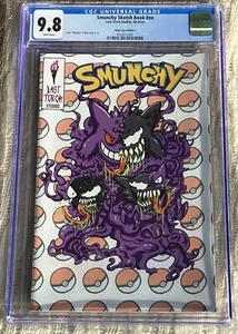 SMUNCHY POKÉMON HOMAGE Venomized Gengar, Haunter, Gastly Trio CGC 9.8 Book - Picture 1 of 3