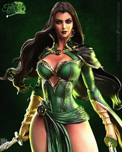 Estatua de Talia Al Ghul impresión 3D sin pintar/sin montar - Imagen 1 de 11