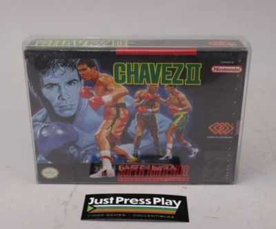 Chavez Boxing II Super Nintendo Entertainment System SNES 1994 Factory Sealed - Image 1 of 4