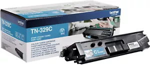 BROTHER TN-329C TONER ORIGINALE CIANO HL-L8350CDW/MFC-L8850CDW/DCP-L8450CDW - Foto 1 di 1