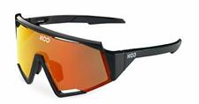 KOO Spectro Cycling Sport Sunglasses Zeiss Lens Black / Red Mirror Lenses