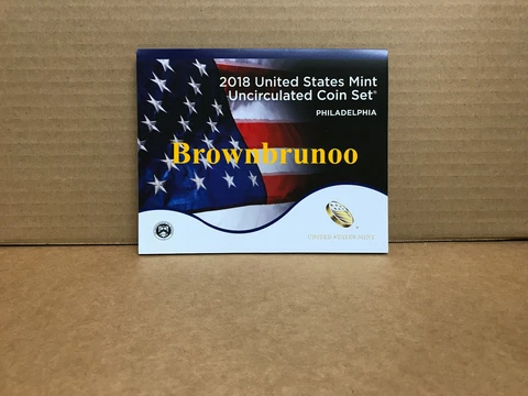 2018 P Uncirculated Coin Set 10 Coins United States Mint PHILADELPHIA w/ COA Cover