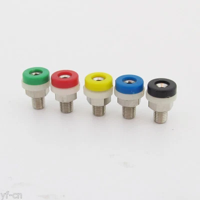 4sets 5 colors 2mm Binding Post for 2mm Banana Plug Socket Terminals Probes - Image 1 of 4