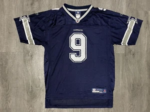 Reebok Dallas Cowboys Jersey Boys X-Large Tony Romo #9 Blue Vintage - Picture 1 of 11