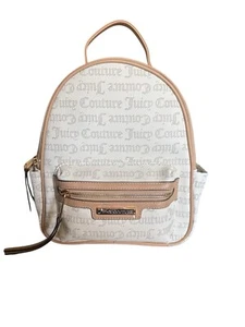 Rosie Mini Rucksack Pecan Weiß Juicy Couture Neu mit Etikett - Bild 1 von 11