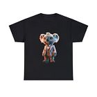 Unisex Adult T Shirt: Regal Koala Bear Chic Couture Cute Graphic Animal Tee
