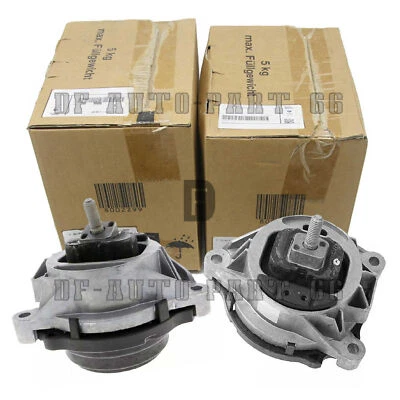 Almohadilla de soporte de motor GENUINA 2 PIEZAS PARA BMW 228i xDrive 17-21 230i 17-18 15-16 Foto 1 de 4