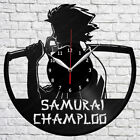 Samurai Champloo Vinyl Record Wall Clock Home Fan Art Decor 12'' 30 cm 6678