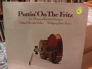 Puttin' On The Fritz - Music by Fritz Kreisler - Picture 1 of 4