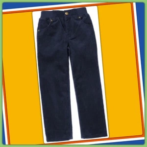 NWOT Boys 4 Gymboree “FOX TRAIL” Cotton Corduroy Pants Jeans NAVY BLUE boot cut - Picture 1 of 3