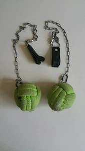 Training Poi Fist Paw set - Professional, not for Beginners 340 Gm 12 Oz / 50 Cm - Picture 1 of 11