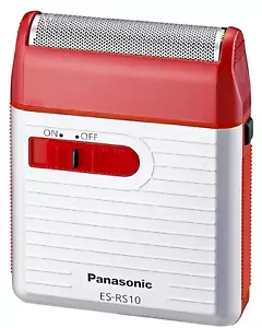 Panasonic Men's Shaver for Traveler ES-RS10-R Red | DC3V (2 x AA Alkaline) - Picture 1 of 1