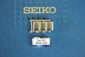 NOS SEIKO 12MM SPARE LINKS FOR SOLAR DRIVE WATCH DEPLOYMENT DEPLOYANT BRACELET - Picture 1 of 3