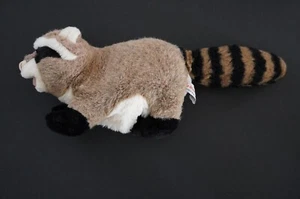 VTG AURORA WORLD RACCOON 12" PLUSH HAND PUPPET - Picture 1 of 3