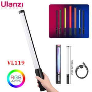 Ulanzi VL119 Mini RGB Handheld LED Video Light 2500K-9000K Full color Tube Light