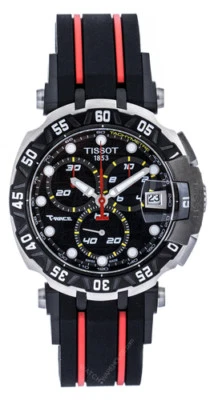 TISSOT T-Race Chrono Stefan Bradl Limited Editon Watch T092.417.27.051.00 - image 1 of 4
