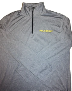 Herren Polo Sport 1/4 Zip Activewear Shirt Gr. L - Bild 1 von 4