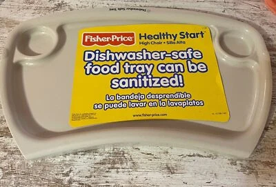 Bandeja de alimentación de asiento de silla alta Fisher Price vintage nueva apta para lavavajillas 2003 Foto 1 de 4