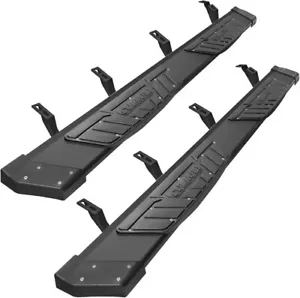 Aluminum Running Boards for 2024-2025 Toyota Tacoma Double Cab Crew Cab. 6.5 Inc - Picture 1 of 9