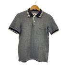 marka Polo shirt  Plain Size: 1 Gray Men Cotton  M08A-CS2801C