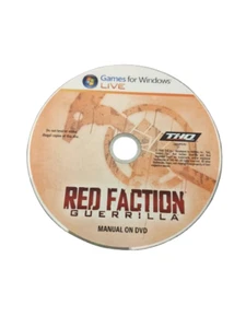 Red Faction Guerrilla Game for Windows Disc Only Free UK Postage - Picture 1 of 3