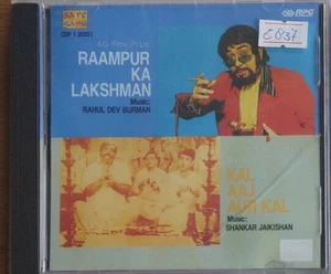 Bollywood CD New Sealed Raampur Ka Lakshman/Kal Aaj Aur Kal - Imagen 1 de 1