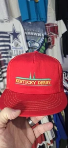 Sombrero gorra vintage Kentucky Derby Snapback Pro hechos en EE. UU. LIMPIO - Imagen 1 de 9