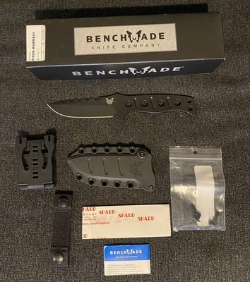 Benchmade 375 Adamas Sibert D2 Fixed Blade Complete - FIRST RELEASE - RARE!  - Image 1 of 4