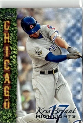 2018 Topps #KB-4 Kris Bryant Kris Bryant Highlights - Image 1 of 2
