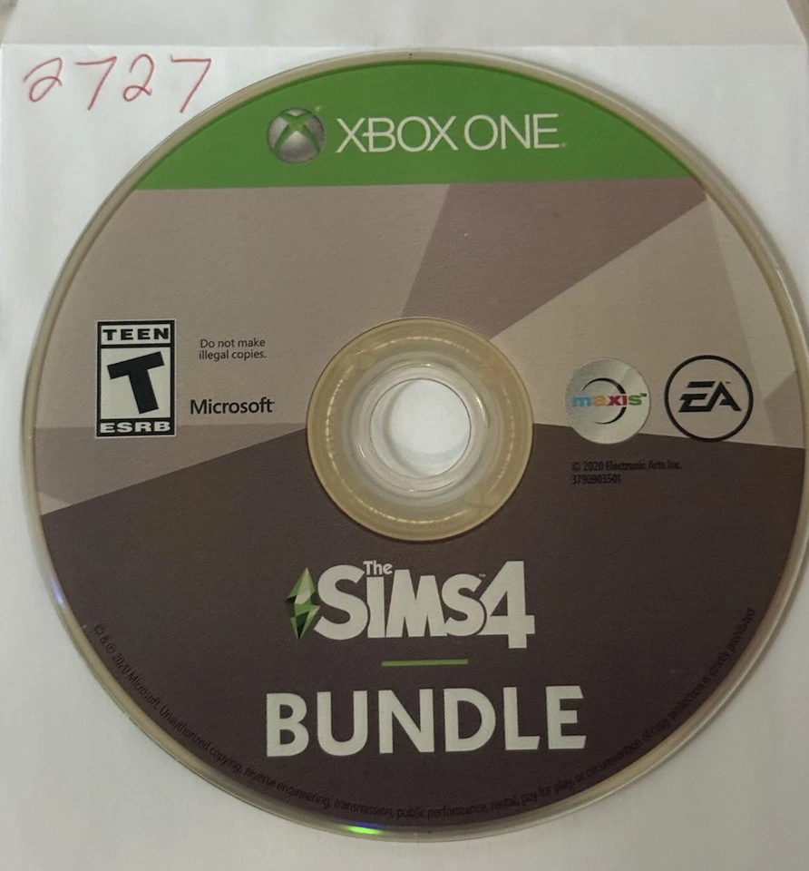 The Sims 4 Bundle (Microsoft Xbox One) DISC ONLY NO TRACKING #2727 - Image 1 of 1