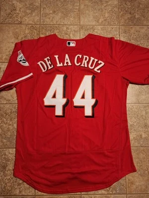 New XL Elly De La Cruz Cincinnati Reds Men's Jersey STITCHED 🔥  - Image 1 of 4