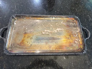 Mappin & Web Vintage Tray Silver plate, 11.25x20.125” - Picture 1 of 7