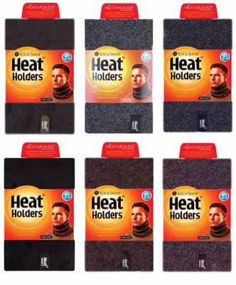 Heat Holder - Mens 2.6 Tog Thermal Heat Weaver Neck Warmer One Size