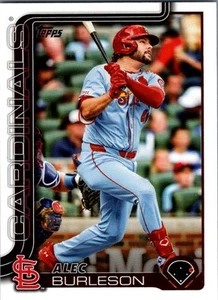 2025 Topps #41 Alec Burleson St Louis Cardinals - Picture 1 of 2