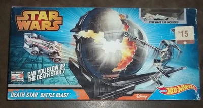 Star Wars Hot Wheels Disney DEATH STAR BATTLE BLAST NEW UNOPENED TRACK SYSTEM - Image 1 of 4