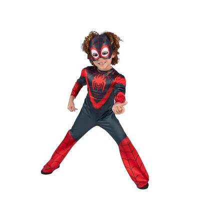 Disfraz de Jazwares Jugar Marvel Miles Morales Disfraz para Niño Pequeño - Auténtico Spidey... Foto 1 de 2