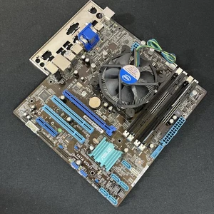 PŁYTA GŁÓWNA/CPU/RAM COMBO: ASUS P8B75-M/CSM LGA 1155 + Intel i5 3470 + 8GB DDR3 - Zdjęcie 1 z 9