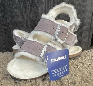 Birkenstock Milano Wildleder Lammfell Faded Purple Größe 37 Damen - Bild 1 von 9