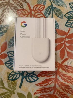 Google Nest Power Connector -- Nest Thermostat C Wire Adapter -- NEW IN OPEN BOX - Image 1 of 3