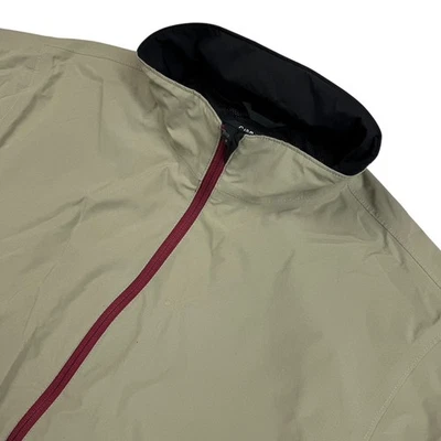 Galvin Green Men’s Gore-tex Golf Rain/Wind Full Zip Shell Olive Green/Beige • XL - Image 1 of 4