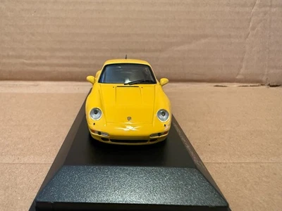 Porsche 911 (993) Turbo ano 1995 amarelo 1:43 Minichamps - Imagem 1 de 4