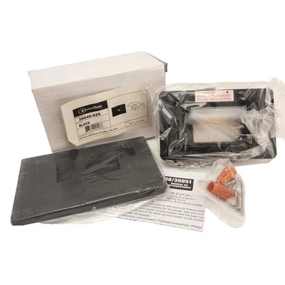 Eurofase 36046 Luz de paso empotrada para exteriores, negra | 36046-025 | NUEVA Foto 1 de 2