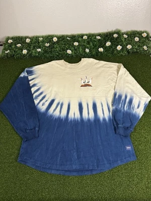 Camiseta Disney Parks Finding Nemo & Dory Blue Tie Dye Spirit Adulto Extra Grande Nova Rara - Imagem 1 de 4