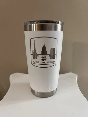 Notre Dame Stadium Series White Yeti Mug * SOLD OUT * Limited Edition NEW - Image 1 of 2