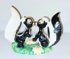 Disaney Goebel Flower and his mate porcelin early markings with label nice 1950s - Picture 1 of 10