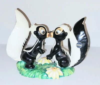 Disaney Goebel цветок и его помощник фарфора ранние маркировки с этикеткой изящный 1950-х - Изображение 1 из 4