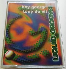 BOY GEORGE TONY DE VIT Liquid Grooves *RARE UK 2x DJ MIXED TAPE CASSETTE BOX SET
