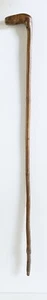 Vintage 34.5” Tree Root Swagger Stick Victorian Handmade Wooden Walking Cane - Picture 1 of 9