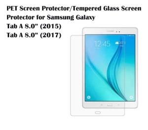 For Samsung Galaxy Tab A 8.0" Ultra Clear/Tempered Glass screen protector Film - Picture 1 of 3