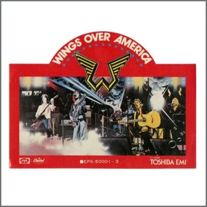 Paul McCartney And Wings 1977 Wings Over America Promotional Sticker (Japan) - Picture 1 of 1